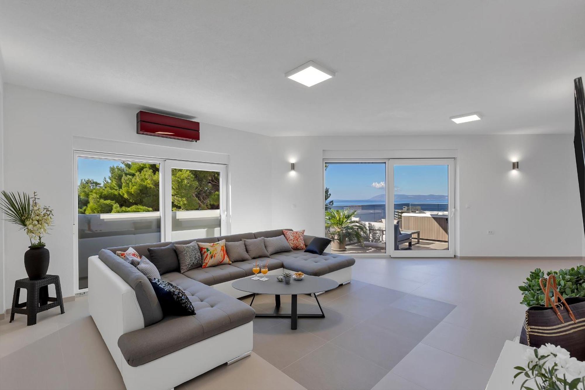 Golden Horizon Retreat Apartment Podgora Exterior photo