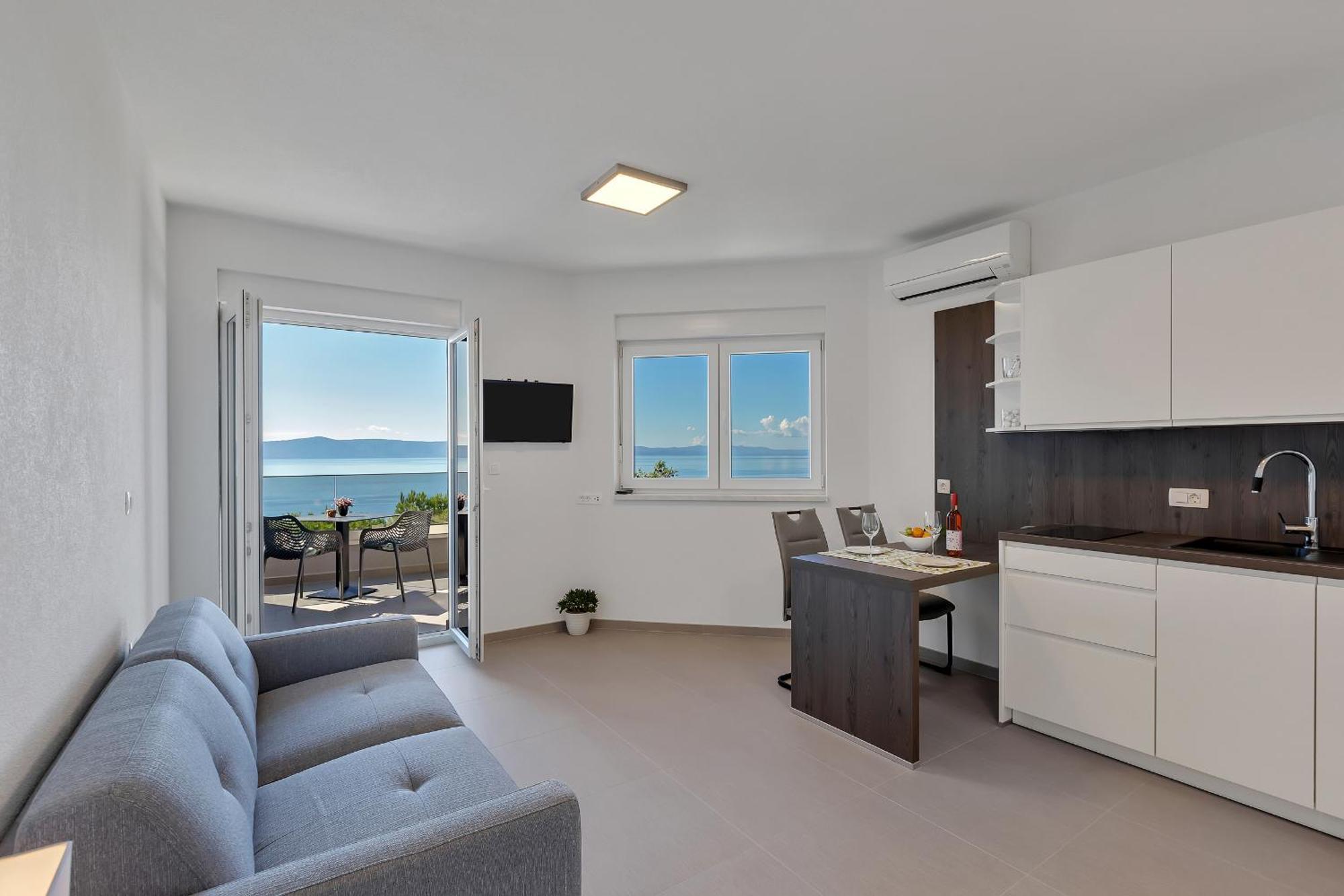 Golden Horizon Retreat Apartment Podgora Exterior photo